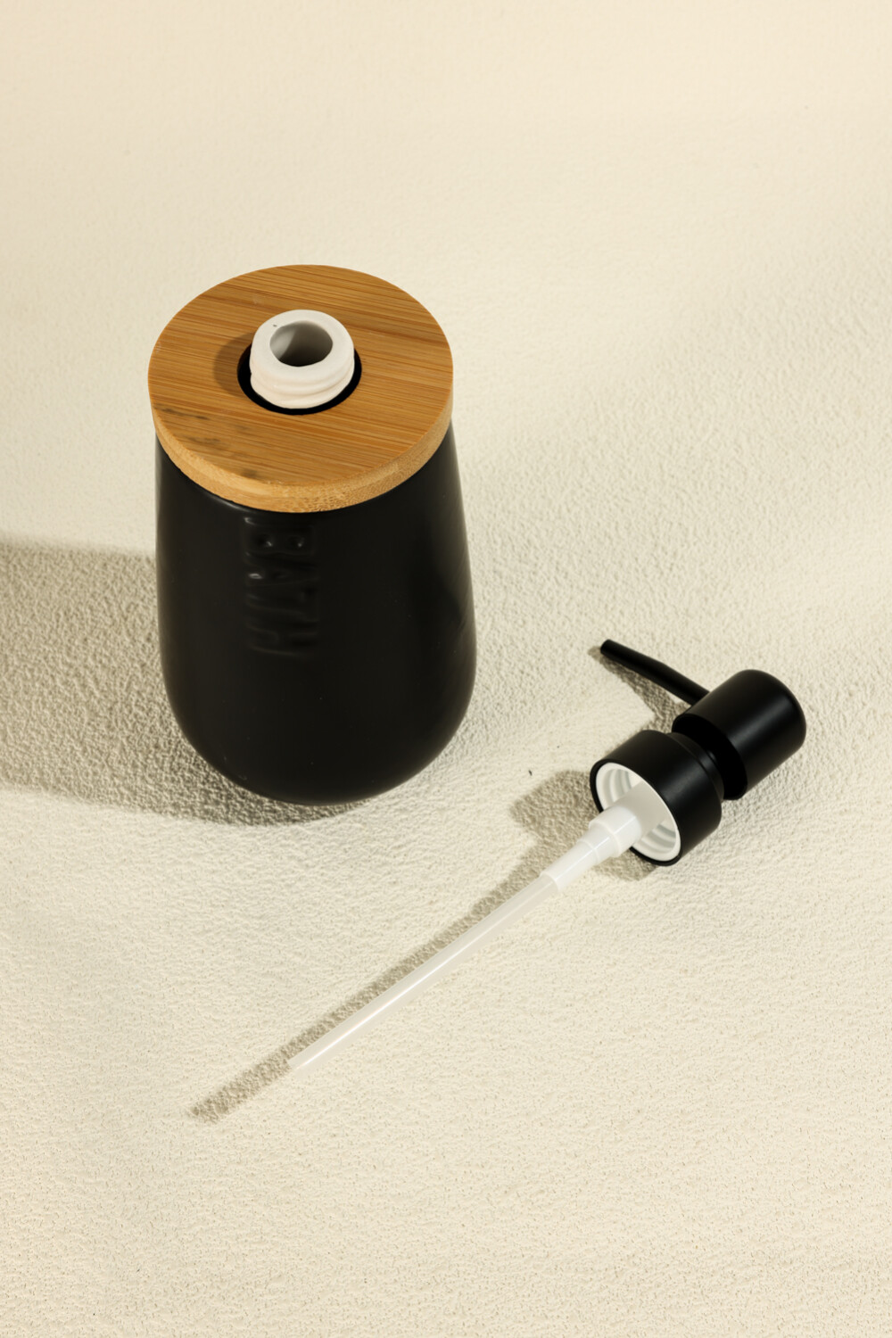 Accesorios Dispensador De Jabón Negro