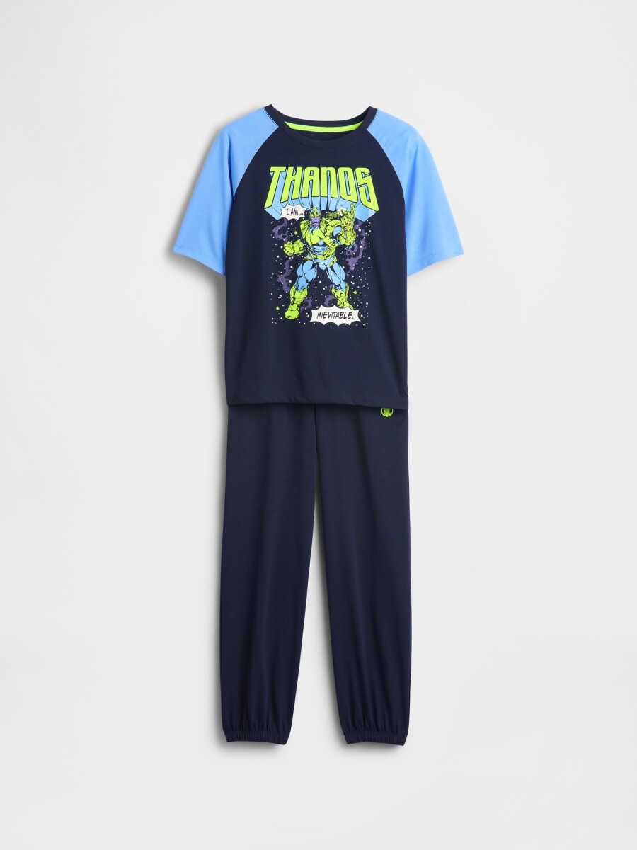 MVL THANOS SS JOGGER SET - NAVY UNIFORM 