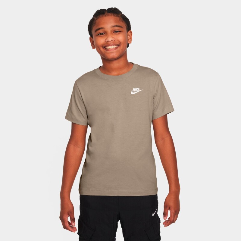 Remera Nike Sportswear Tee Futura de Niños Blanco