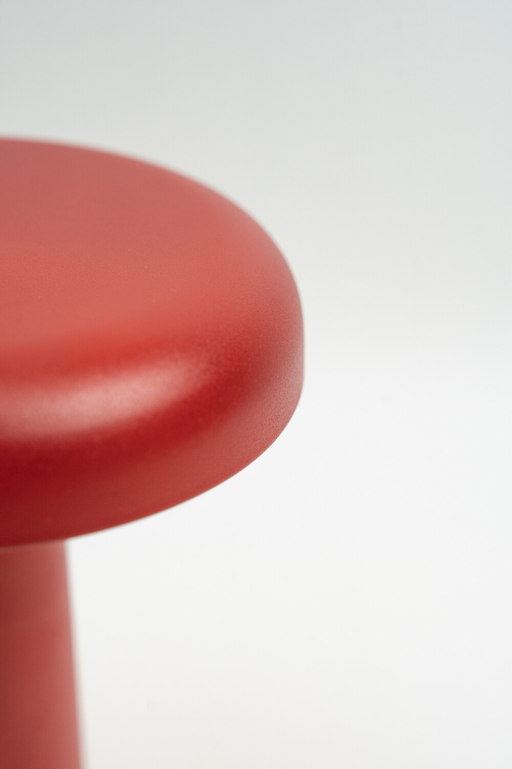 Lampara De Mesa Baska, Touch Usb Rojo