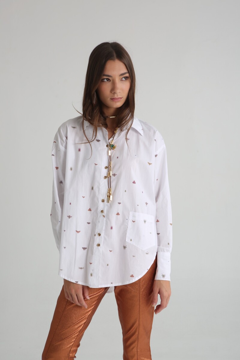 Camisa Insect Print 