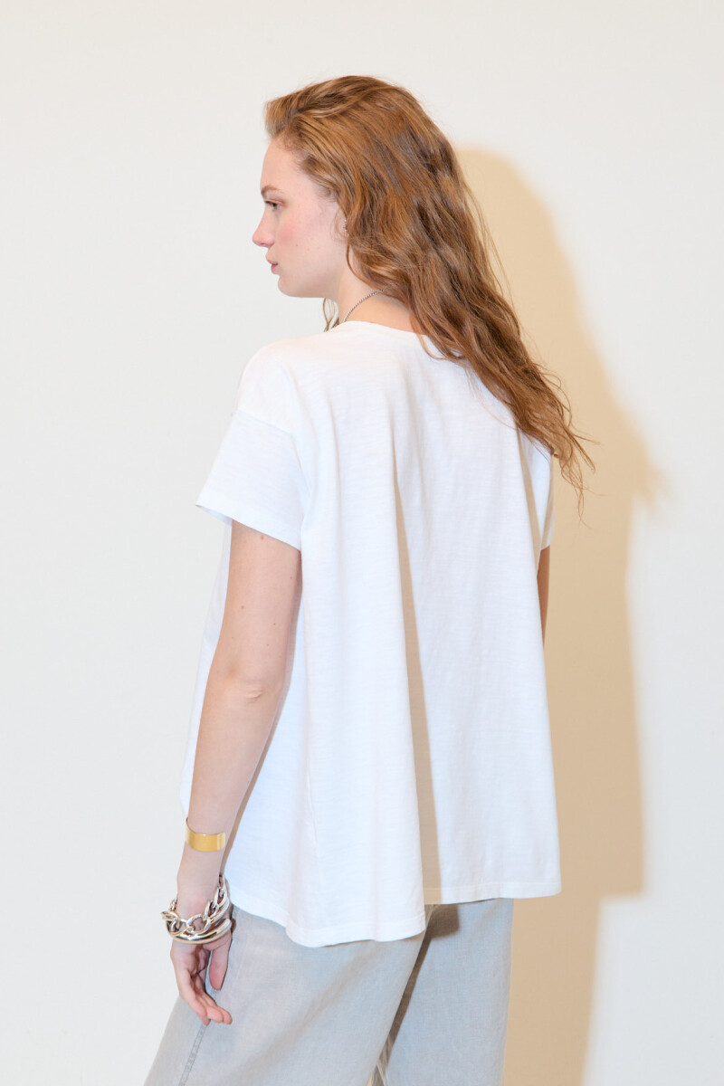 REMERA SOFT Blanco