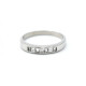 Anillo En Oro Blanco 18 K Y Brillantes Anillo En Oro Blanco 18 K Y Brillantes