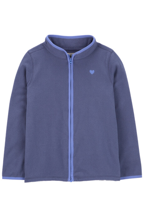 Campera de micropolar, azul Campera de micropolar, azul