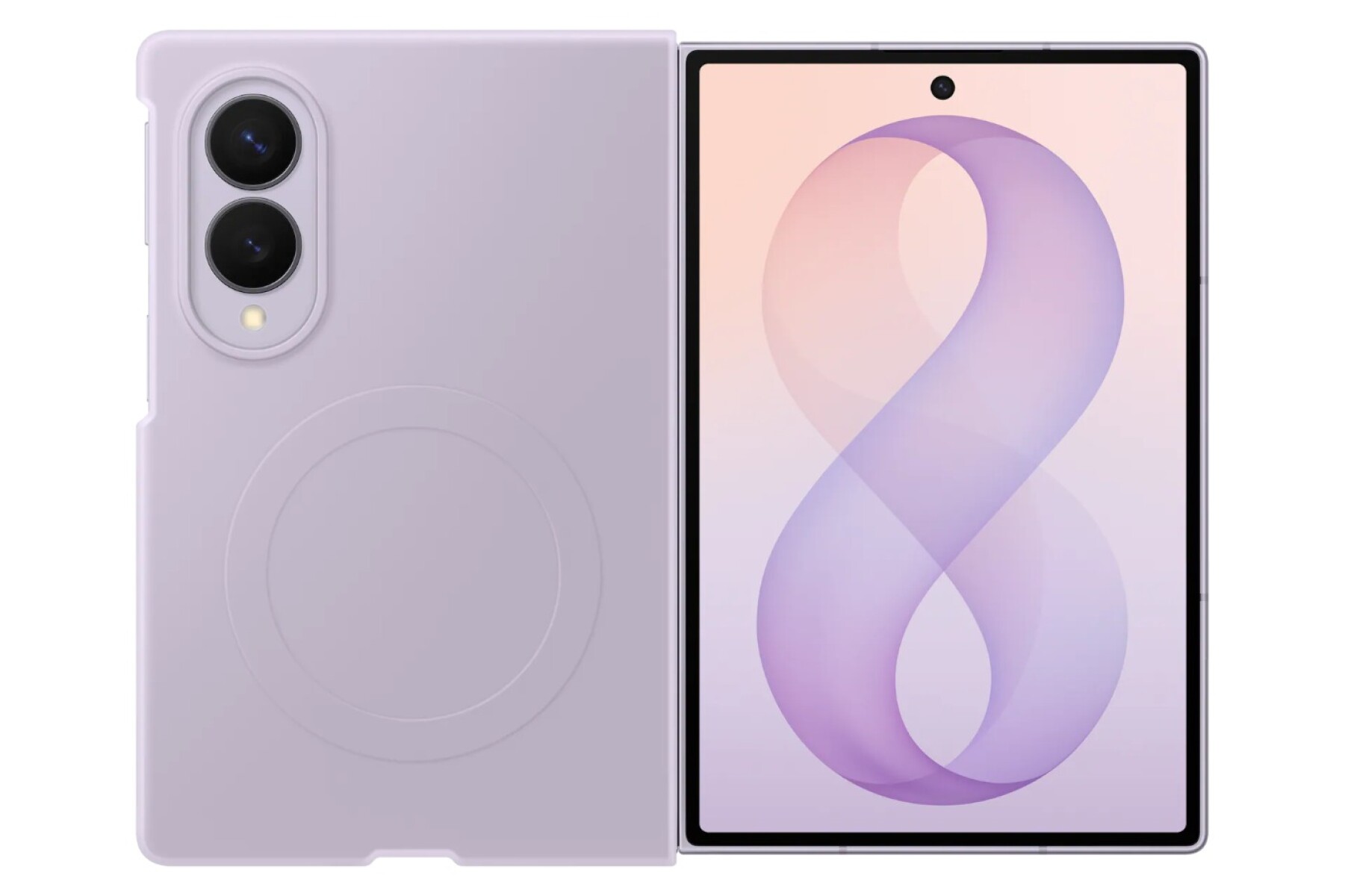 Galaxy Z Fold8 Silicone Case - Lavender 