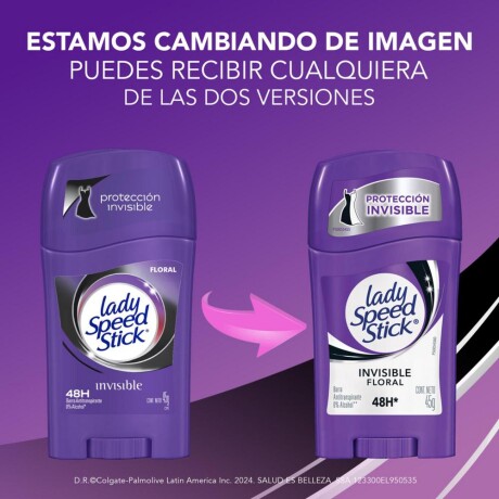 Desodorante Lady Speed Stick Invisible Floral de Tocador 45 G Desodorante Lady Speed Stick Invisible Floral de Tocador 45 G