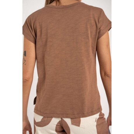 Remera Algod0n Falame Mocha