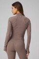 Casaca Perfect Storm Cropped Train Jacket Mujer Desert Shadows