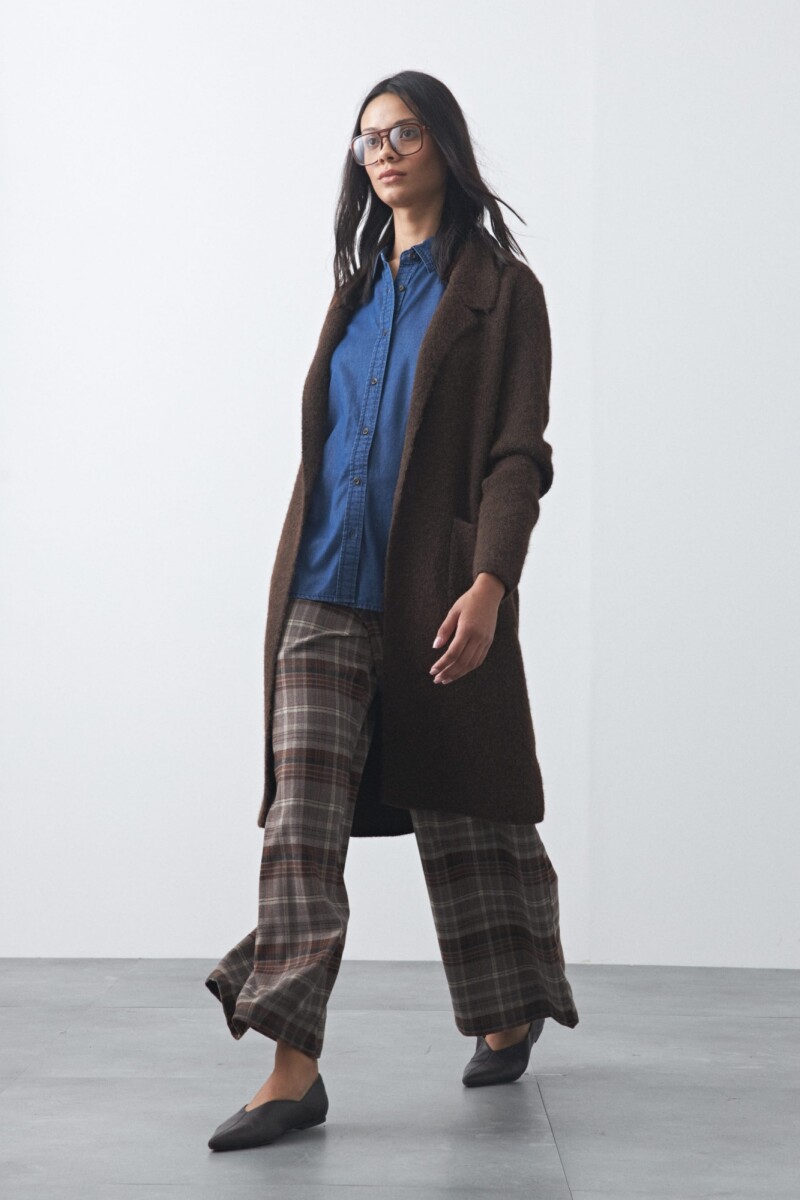 CARDIGAN BELORA Chocolate