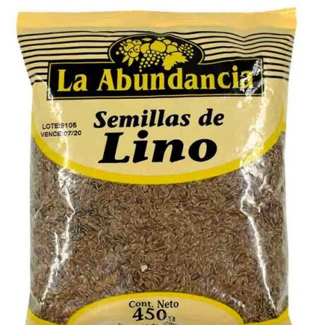 SEMILLAS LINO LA ABUNDANCIA 450 GRS SEMILLAS LINO LA ABUNDANCIA 450 GRS