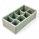 Organizador separador cajones ropa interior Gris Oscuro