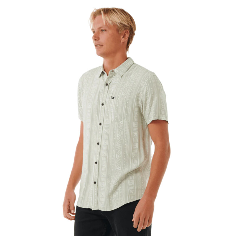 Camisa Rip Curl Fun Times S/S - Verde Camisa Rip Curl Fun Times S/S - Verde