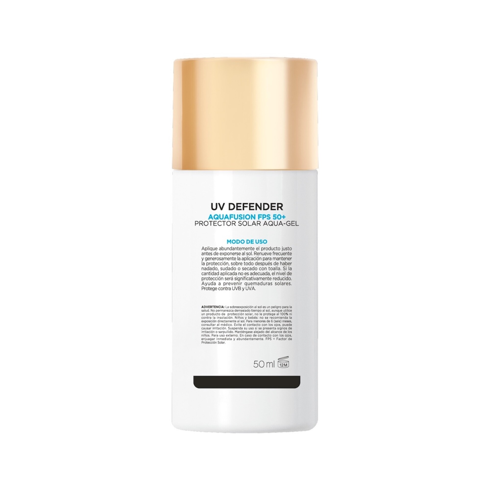 Protector Solar L'Oréal UVDefender Aquafusion HZ FPS50 50ml — San Roque
