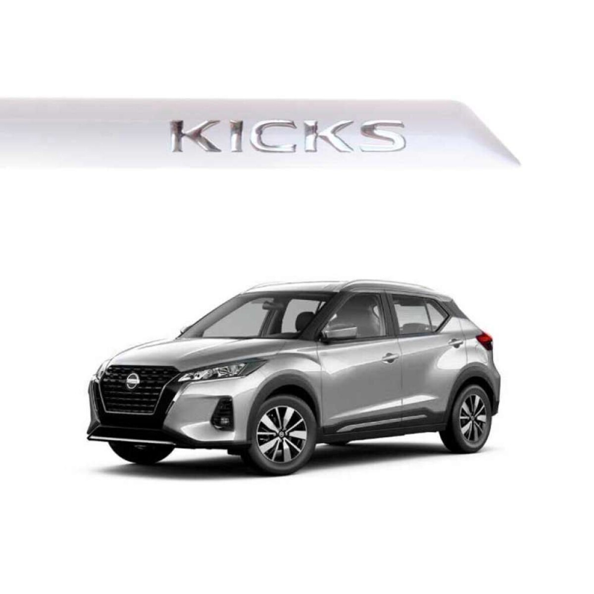Baguetas Auto Específicas Nissan Kicks - Plata 