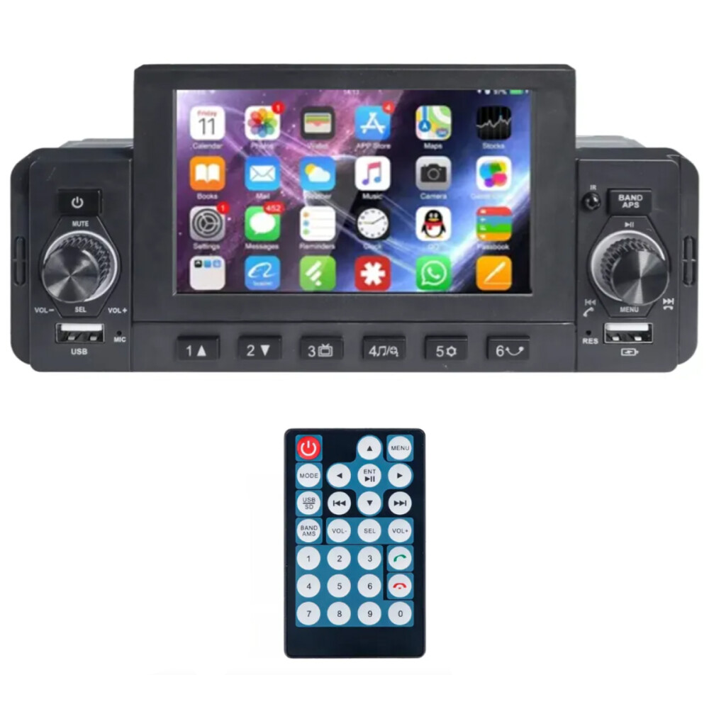 Radio Para Auto Con Pantalla Tactil Mp5 y Control Remoto Radio Para Auto Con Pantalla Tactil Mp5 y Control Remoto