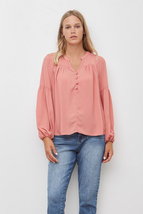 Blusa Botones ROSA