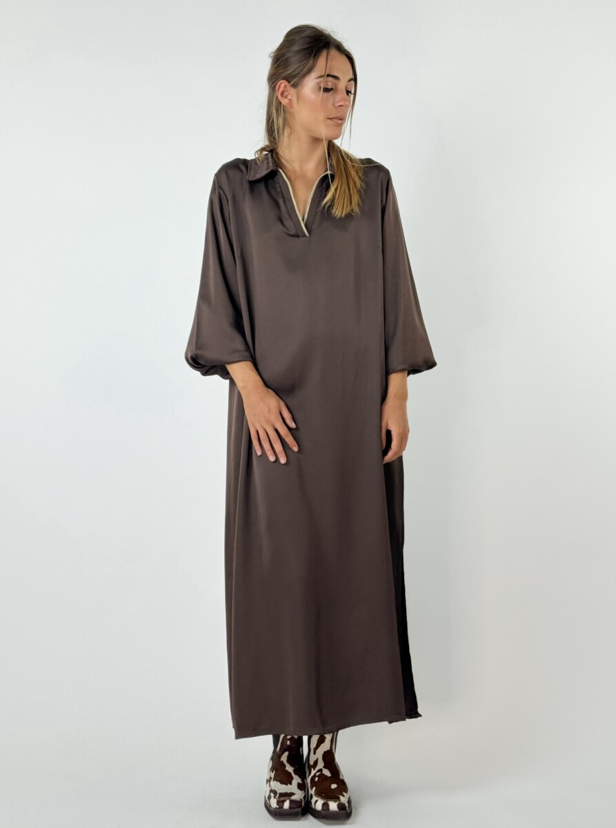 VESTIDO ENRICA - CAMEL 