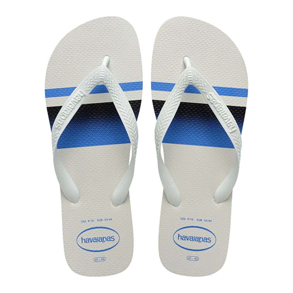 Sandalias Havaianas Top Basic FC Hombre Blanco/Blanco/Azul