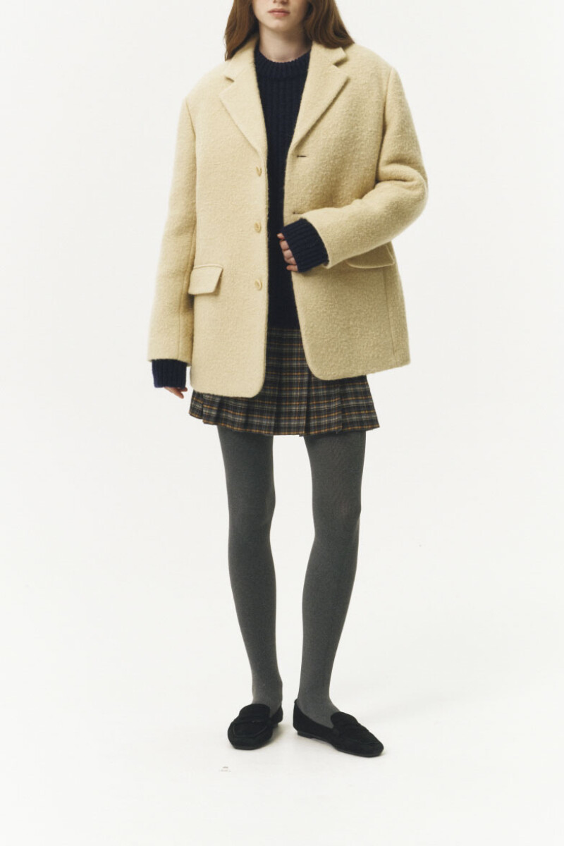 CHAQUETA Manteca