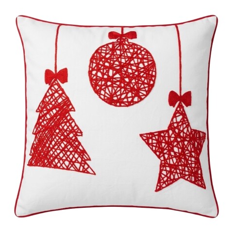 COJIN CUAD BLANCO DIS NAV 44X44CM Unica