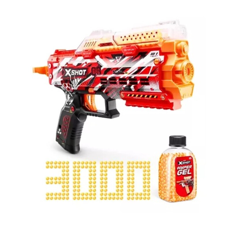 Pistola X - Shot Hyper Gel Stinger Con 3000 Pellets Pistola X - Shot Hyper Gel Stinger Con 3000 Pellets