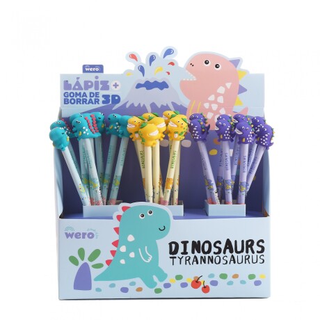 DINOSAURIOS LAPIZ+GOMA DE BORRAR 001