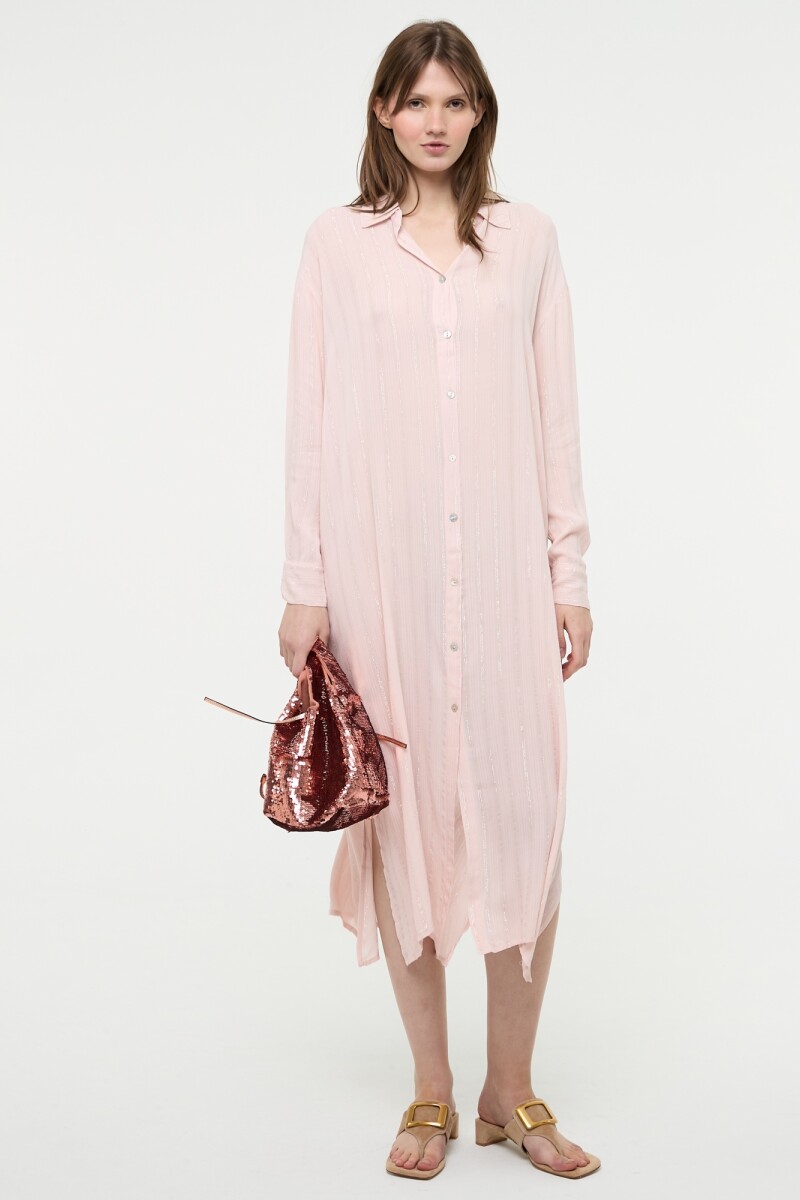 CAMISA LARGA Rosa