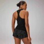 Top Feather Tech+ Racerback Mujer Black