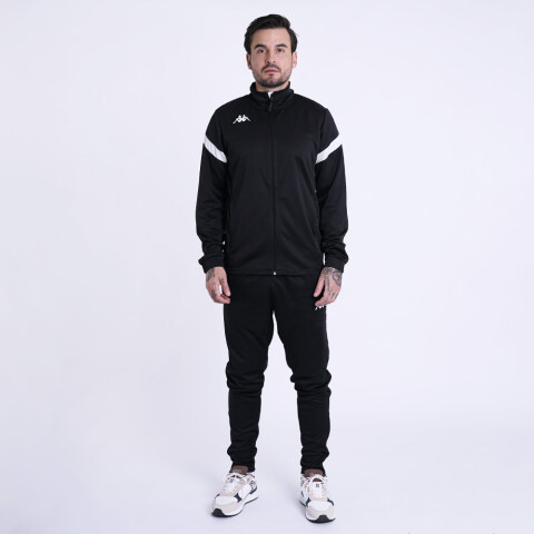 Buzo Futbol Kappa4Soccer Dalcito Hombre Black/white