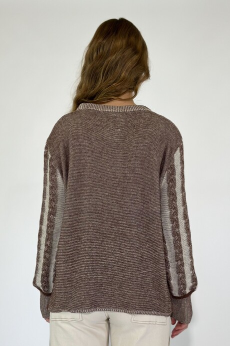 SWEATER STORM Marron