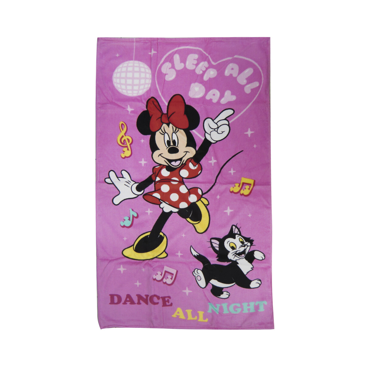 Toalla Infantil Playera 100% Algodón 70 x 130 cm - Minnie 