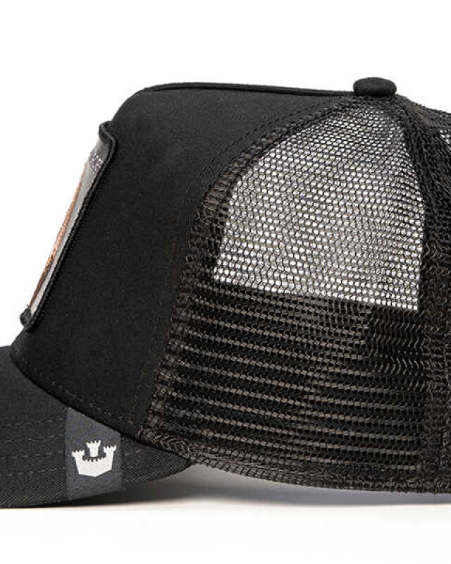 Gorra Goorin Bros Trucker Baseball - The Murder Bear Negro