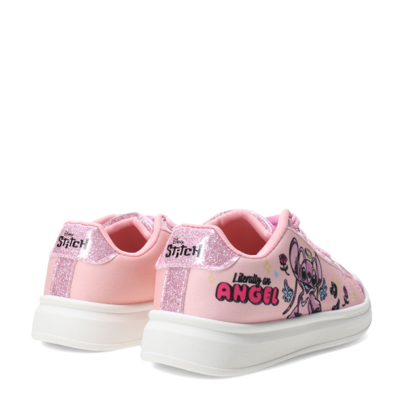 Championes Infantiles Disney Stich Angel Rosado