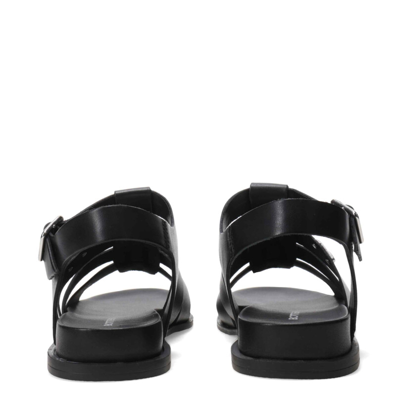 Sandalias de Mujer Bottero Franciscana con Hebilla Negro