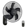 Ventilador de pared Punktal PK-422 negro con 5 aspas 40cm de diámetro Ventilador De Pared Punktal Pk-422 Negro Con 5 Aspas 40cm De Diámetro