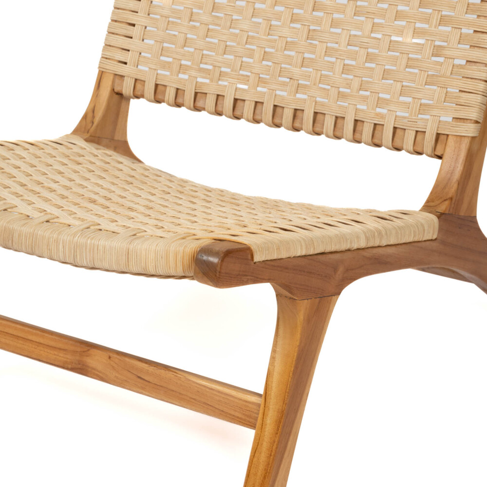 BUTACA RATTAN-Y-MADERA NATURAL-BEIGE KEILA NATURAL