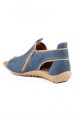 Sandalia Zipper Azul