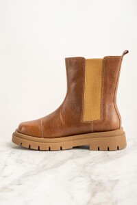 Bota Cuero Marron