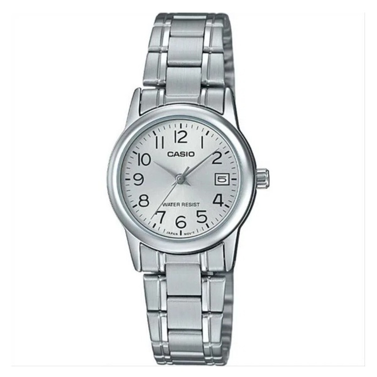 Reloj Casio Clásico Acero Inoxidable Plata 