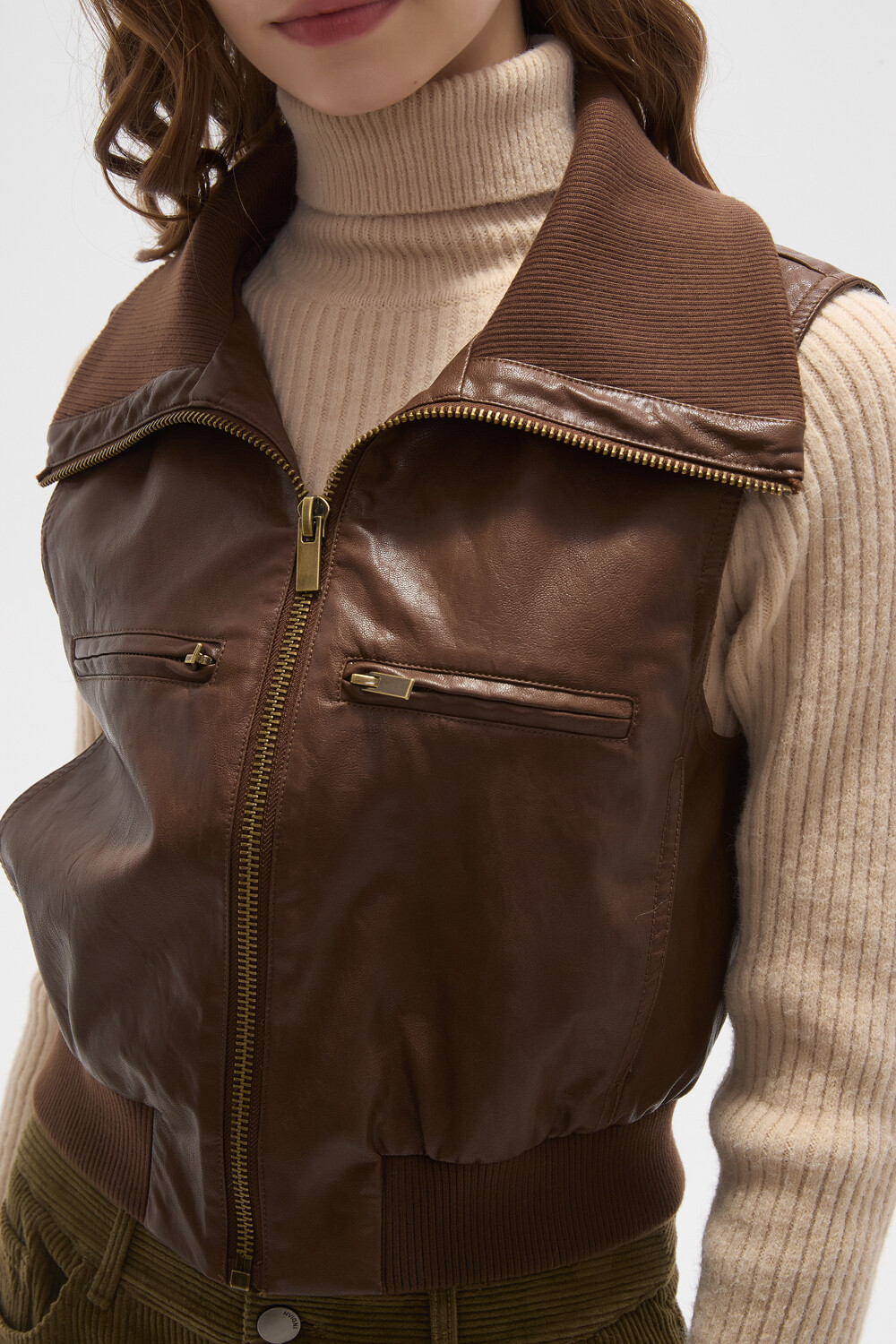 Chaleco Karesh Marron