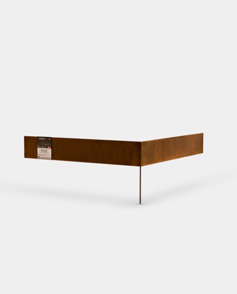Fleje Separador 90° 10cm x 60cm / 60cm, Acero 2mm - 1 estaca