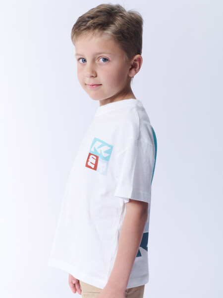 Remera algodón Colores Blanco