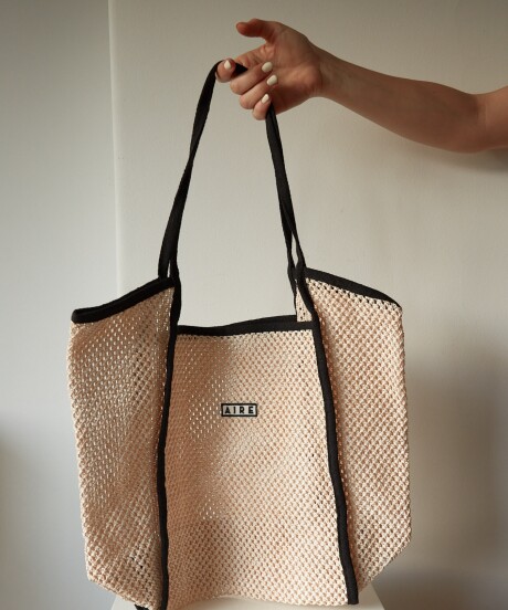 BOLSO DE RED BEIGE BOLSO DE RED BEIGE