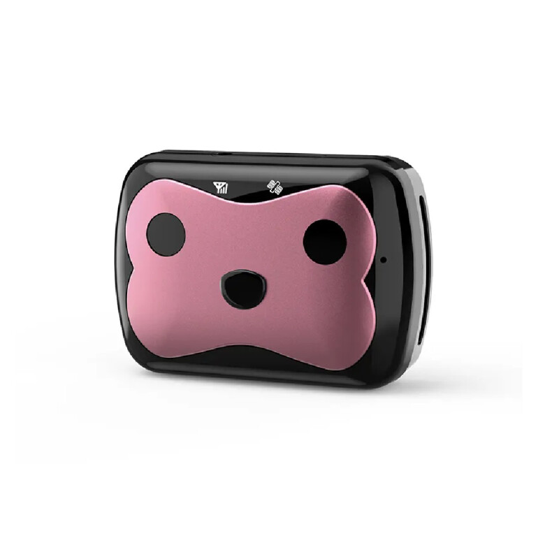 Wonlex Localizador 4g Para Mascotas - Batería 680 Mah Rosado