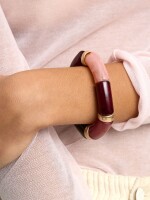 Pulsera Elástica Efecto Piedra multicolor