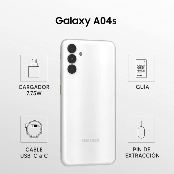 Samsung Galaxy A04 4/64 Gb 4g CEL SAMSUNG A04 4/64 BLANCO DF