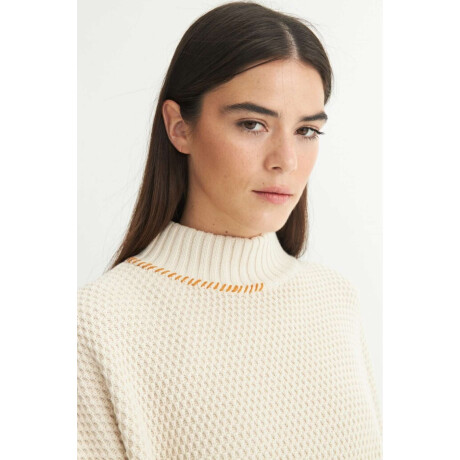 Buzo punto Aurora Crudo