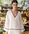 Pre Venta Blusa Coco Manteca