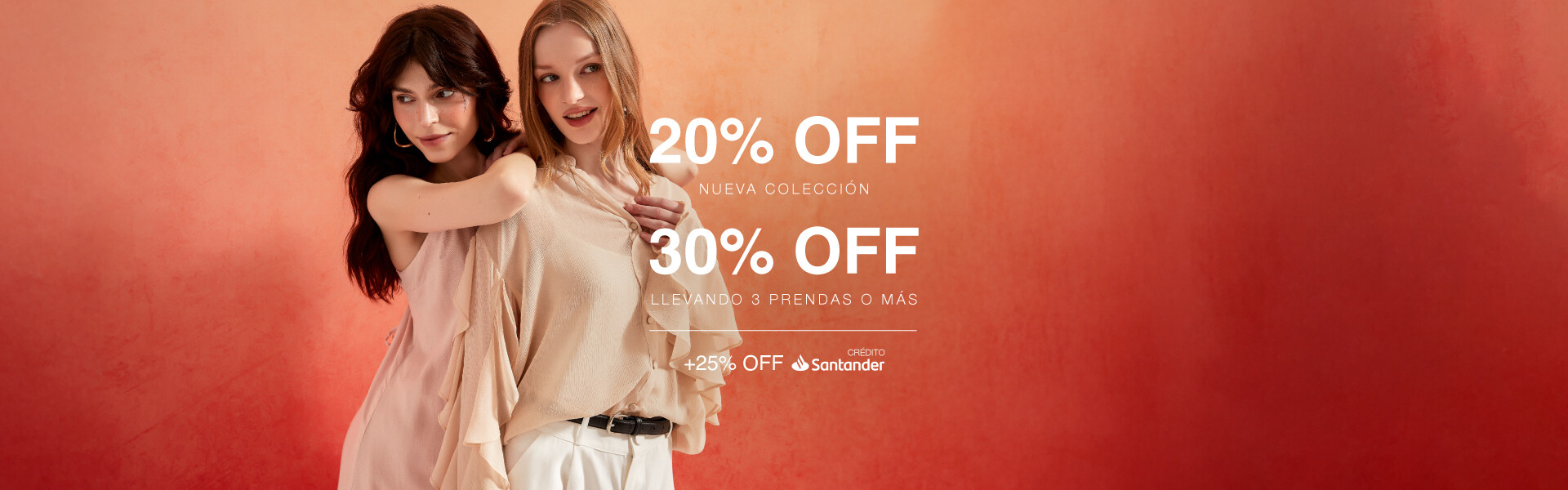 20% o 30% llevando 3 prendas - Día D