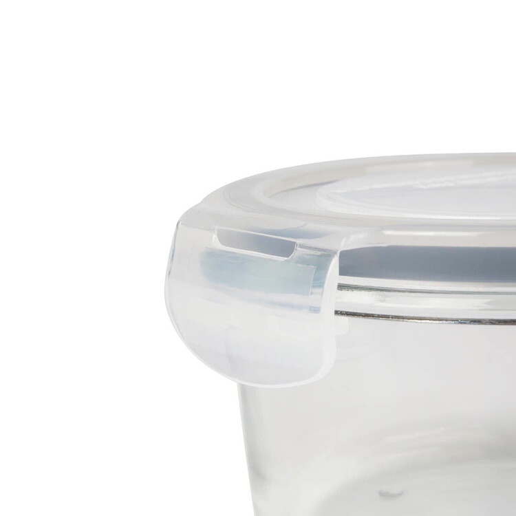 VIANDA VIDRIO MOR 420ML REDONDO Sin color